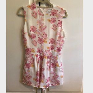 Katherine Feiner Floral Romper Size 4